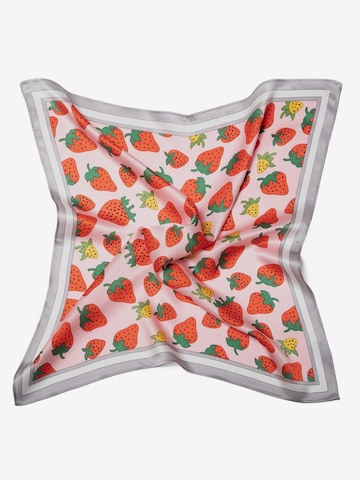 MayTree Tuch 'Erdbeere'‌‌‌‌‌‌‌‌‌ in Pink: Vorderseite
