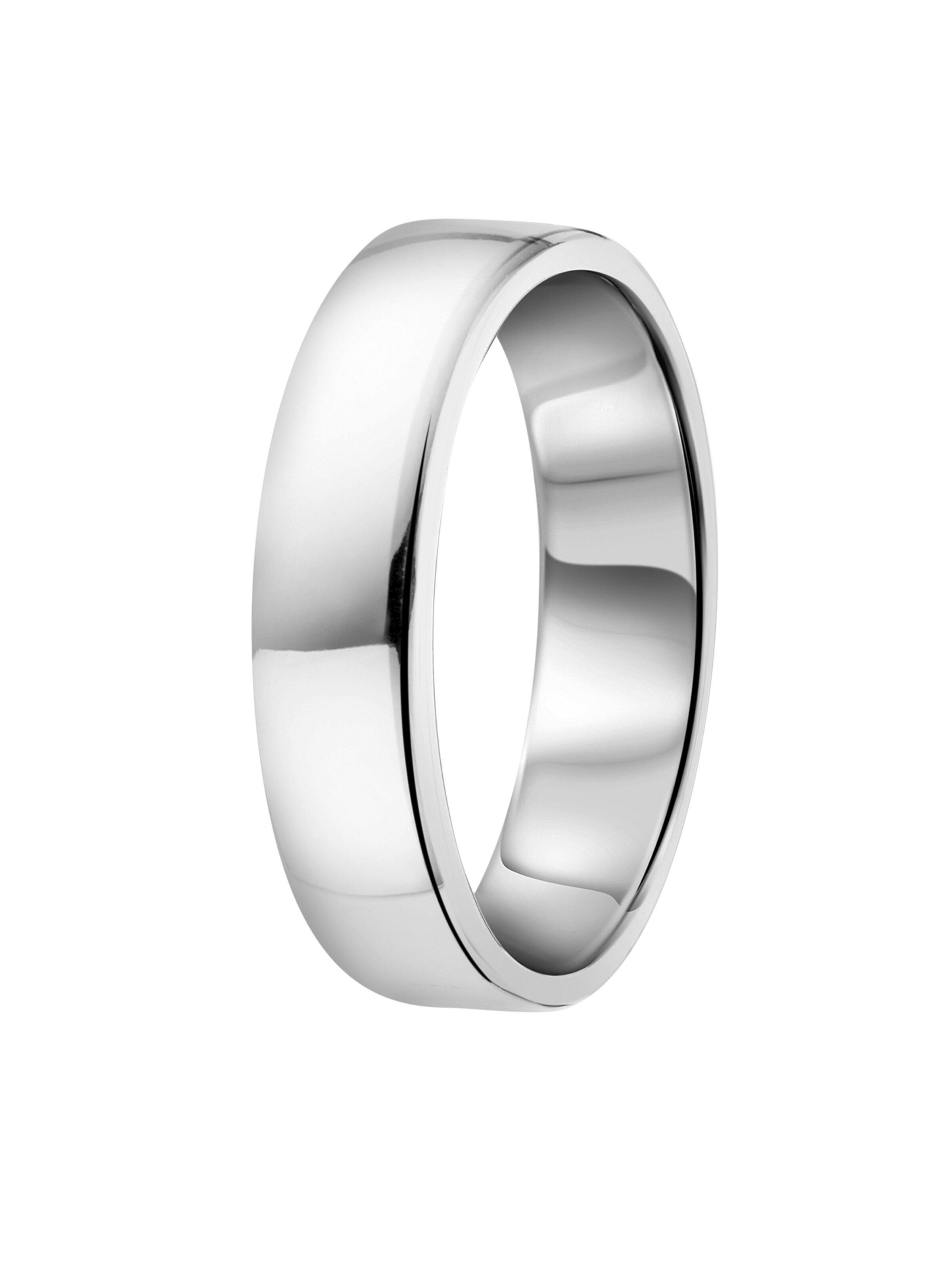 Lucardi Ring in Silver: front