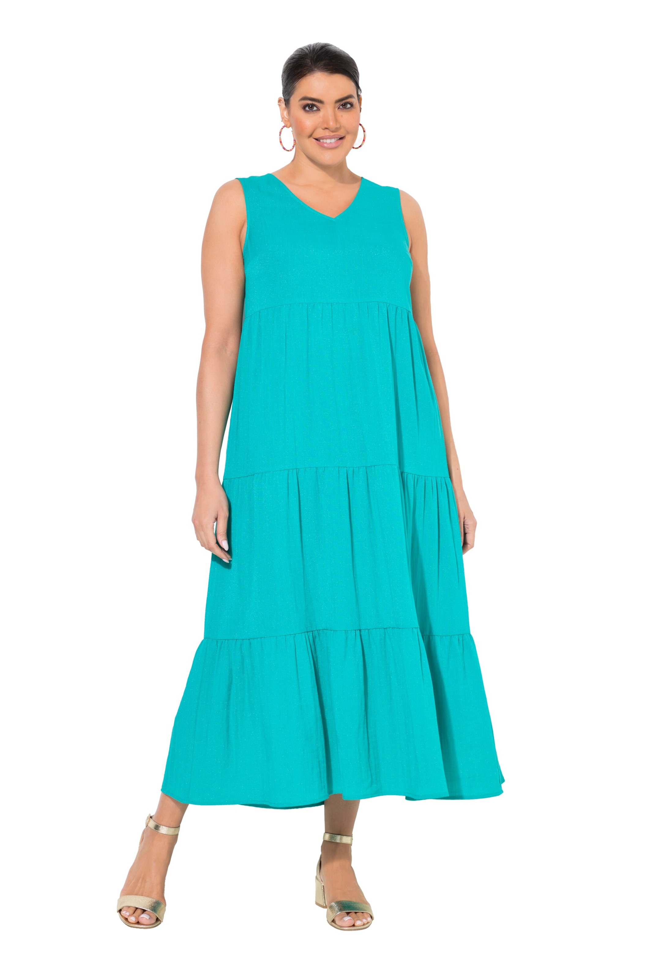 Robe Ulla Popken en bleu : devant