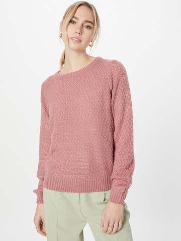 ICHI Sweater 'Odansa' in Pink: front