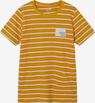 NAME IT - Camiseta 'Dik' en amarillo: frente