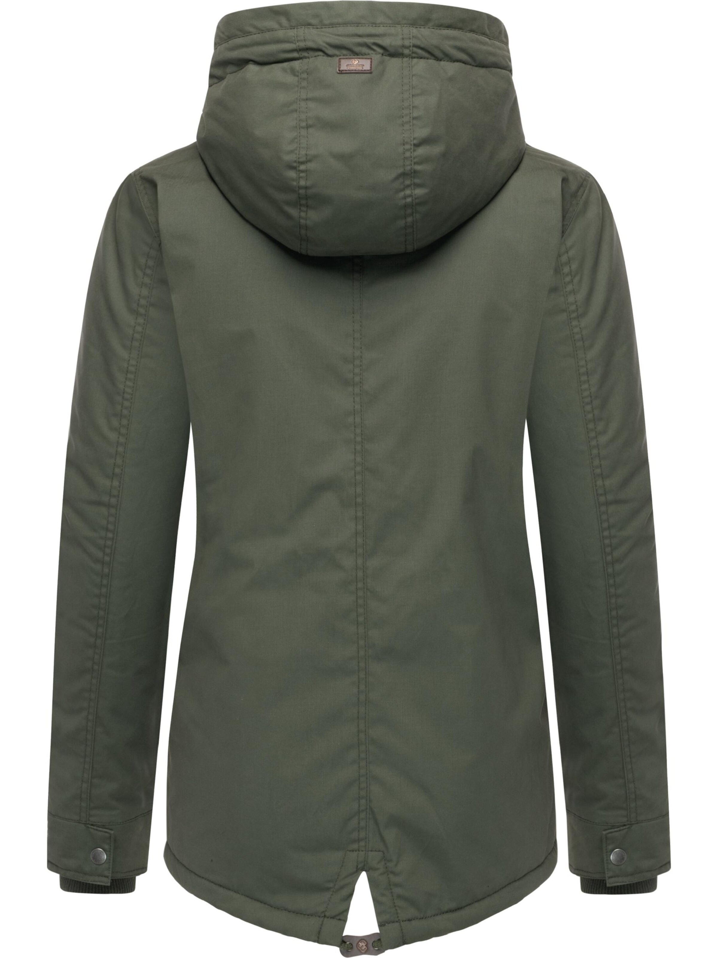 Ragwear Winter Jacket 'YOUMODO' in Green