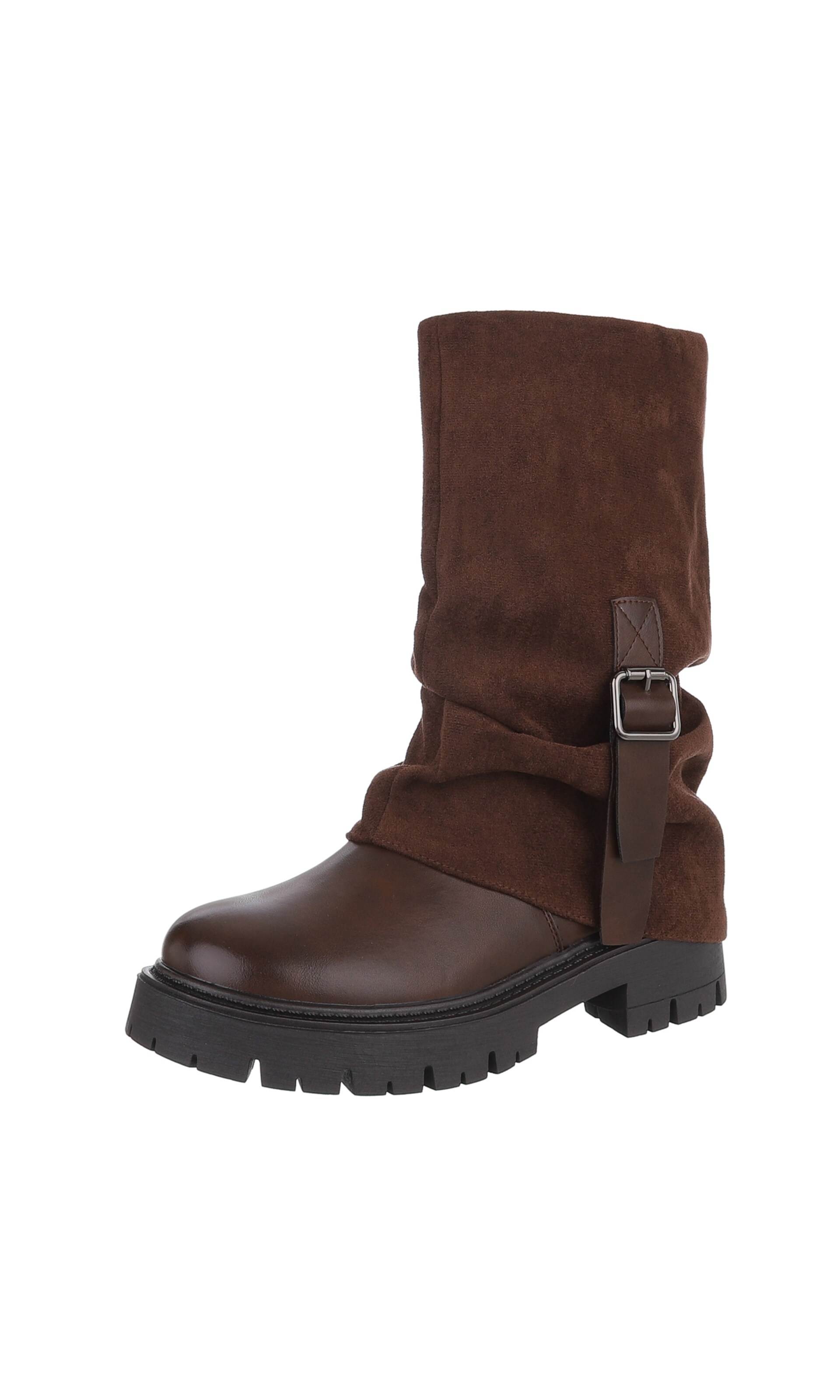 Ital-Design Boots in Brown: front