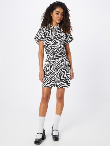 Gina Tricot Shirt dress 'Lilo' in Black: front