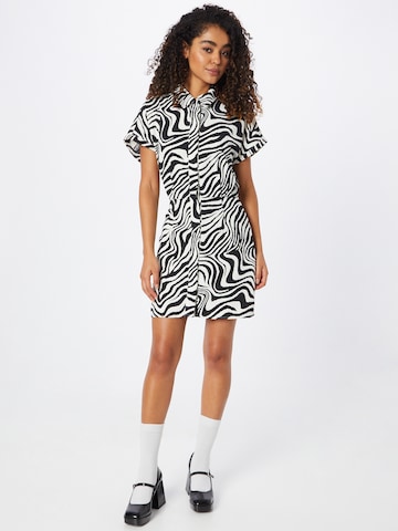 Gina Tricot Shirt Dress 'Lilo' in Black: front