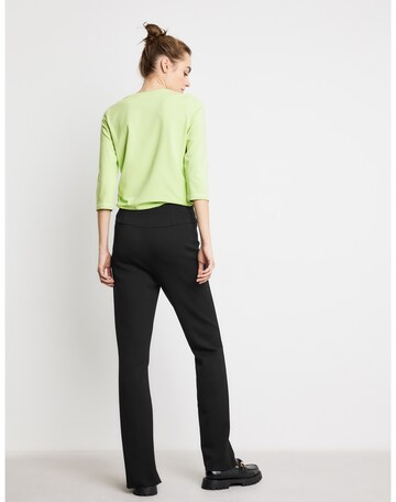 TAIFUN Slimfit Broek in Zwart