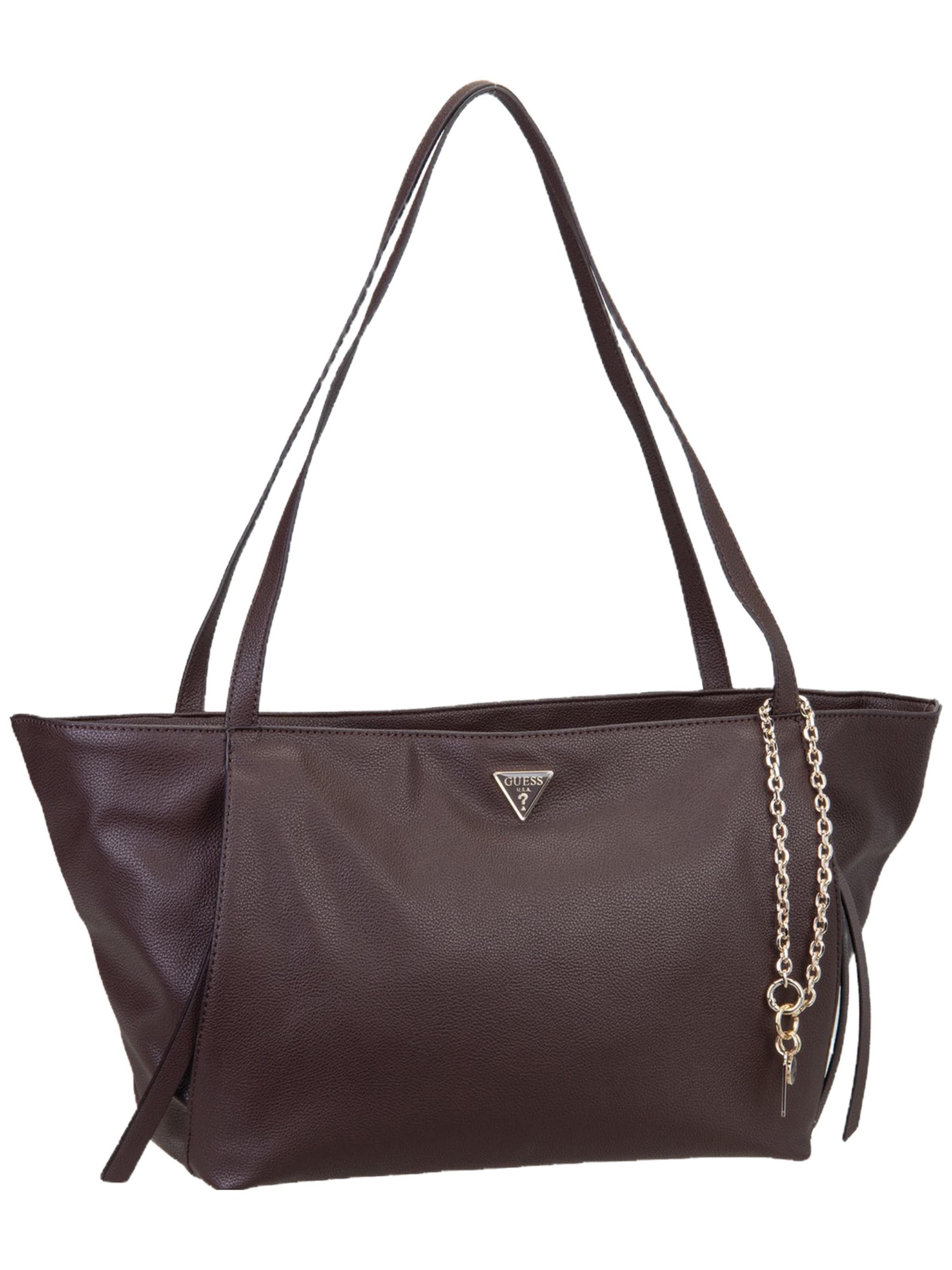 GUESS Shopper 'Devo' in Braun: Vorderseite