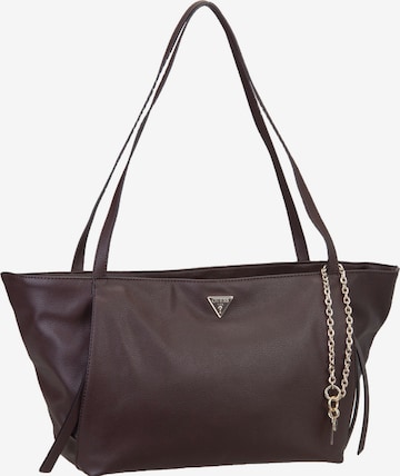 GUESS Shopper 'Devo' in Braun: Vorderseite