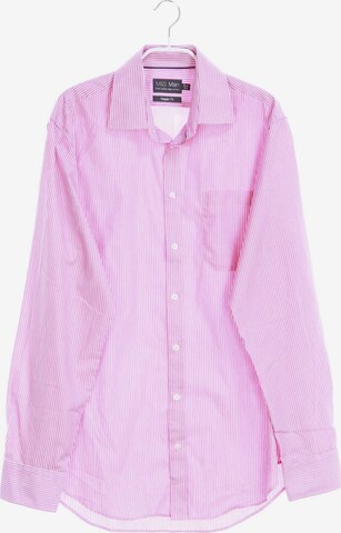 Marks & Spencer Button Up Shirt in M in Pink: front