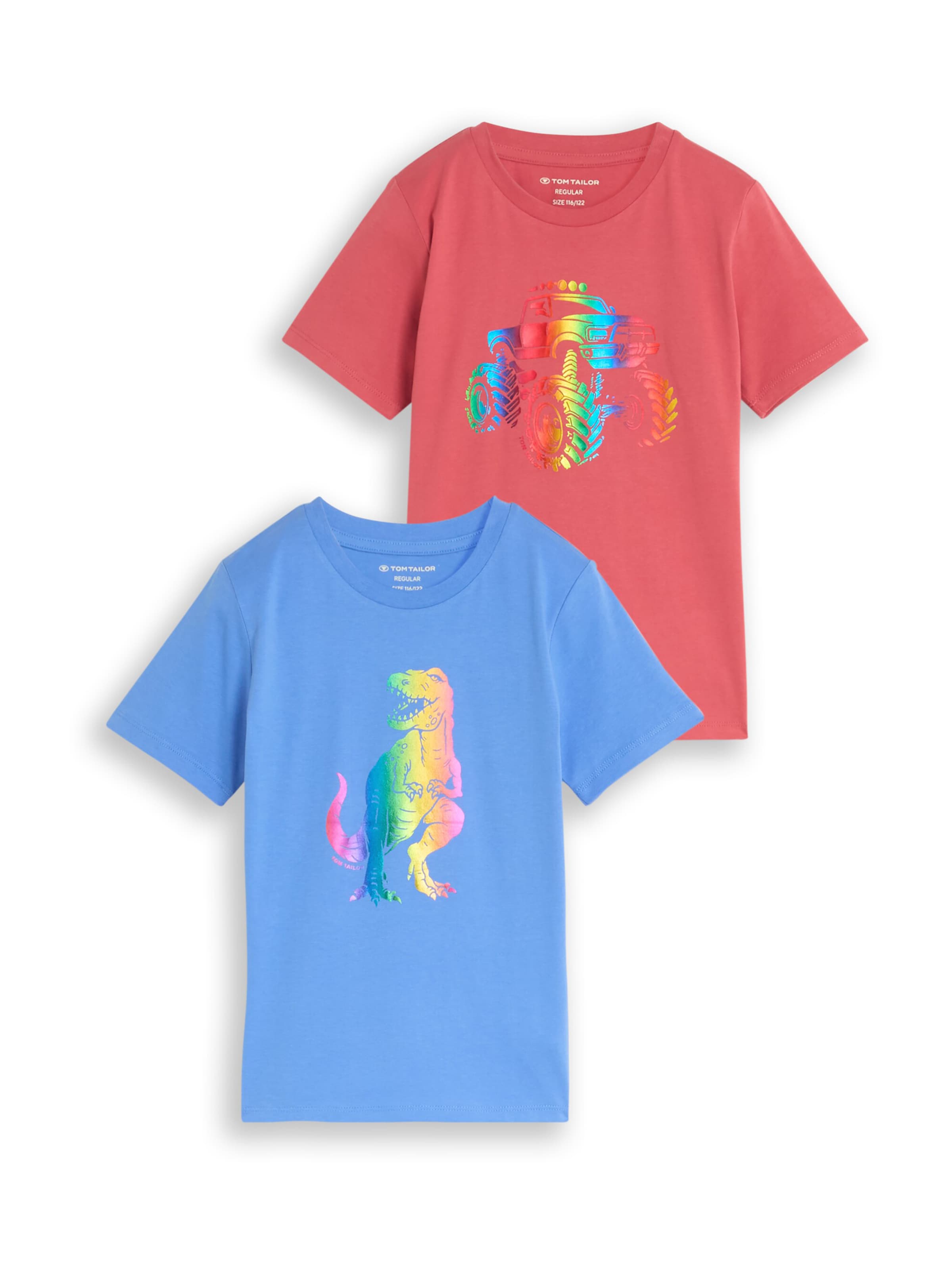 TOM TAILOR - Camiseta en azul: frente