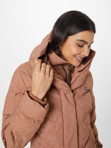 Ragwear Płaszcz zimowy 'NATALKA' w kolorze brązowy