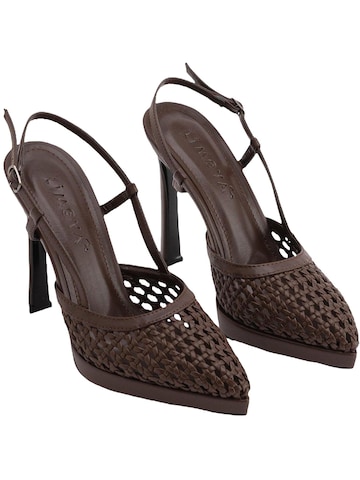 Limoya - Zapatos destalonado 'Silvie' en marrón