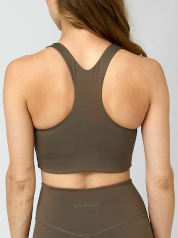 Girlfriend Collective Top ' Float ' – hnědá