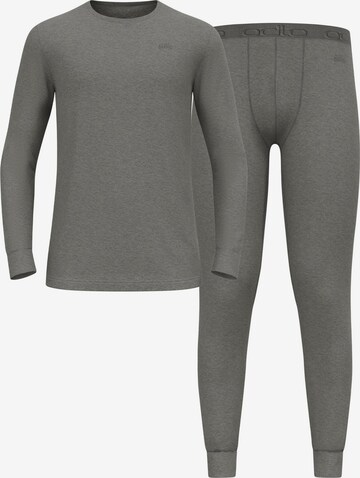Base layer 'MERINO 200' di ODLO in grigio: frontale