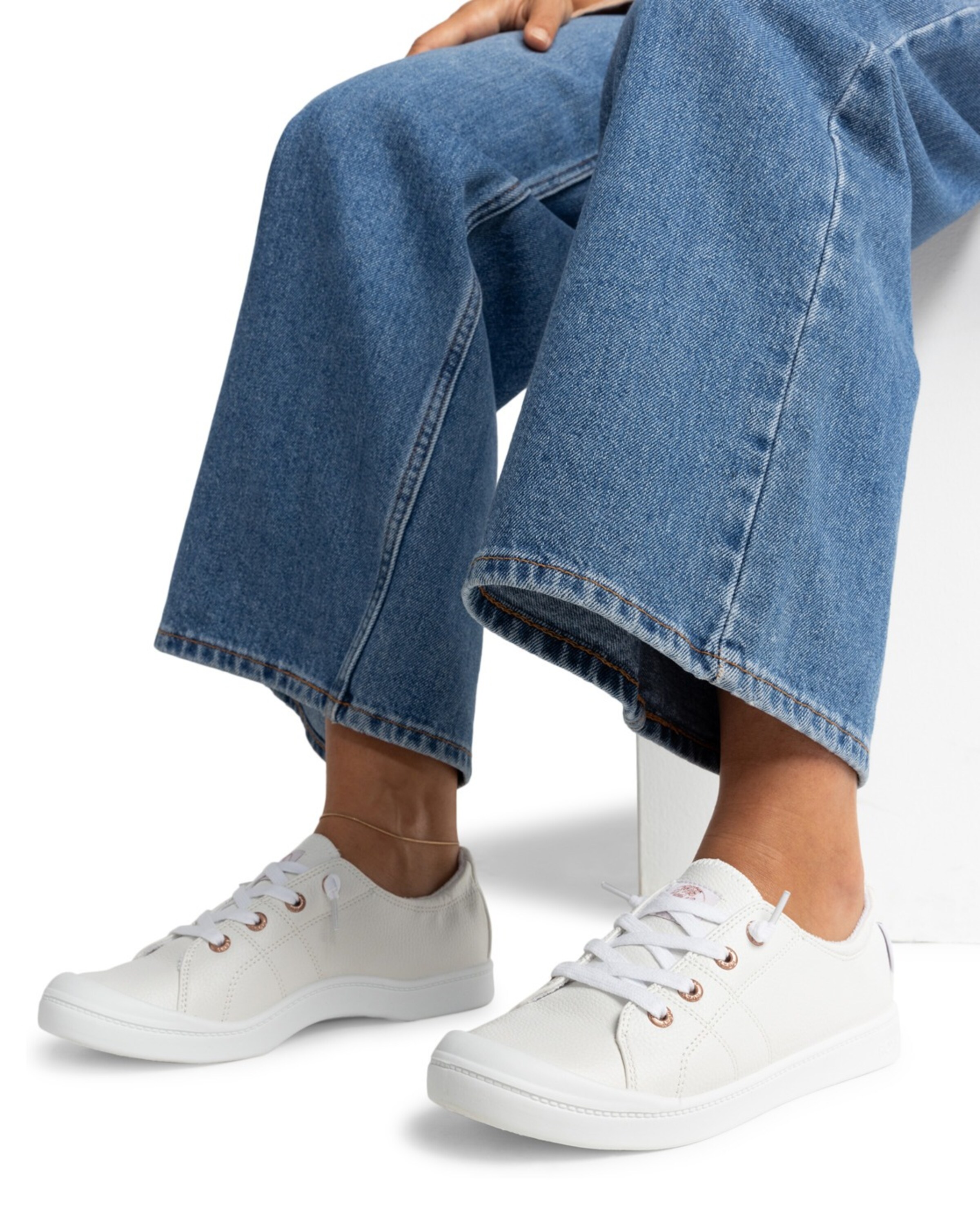 Baskets basses 'Bayshore Plus' ROXY en blanc