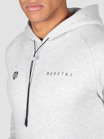 MOROTAI Sportpullover 'PARIS BASIC' in Grau