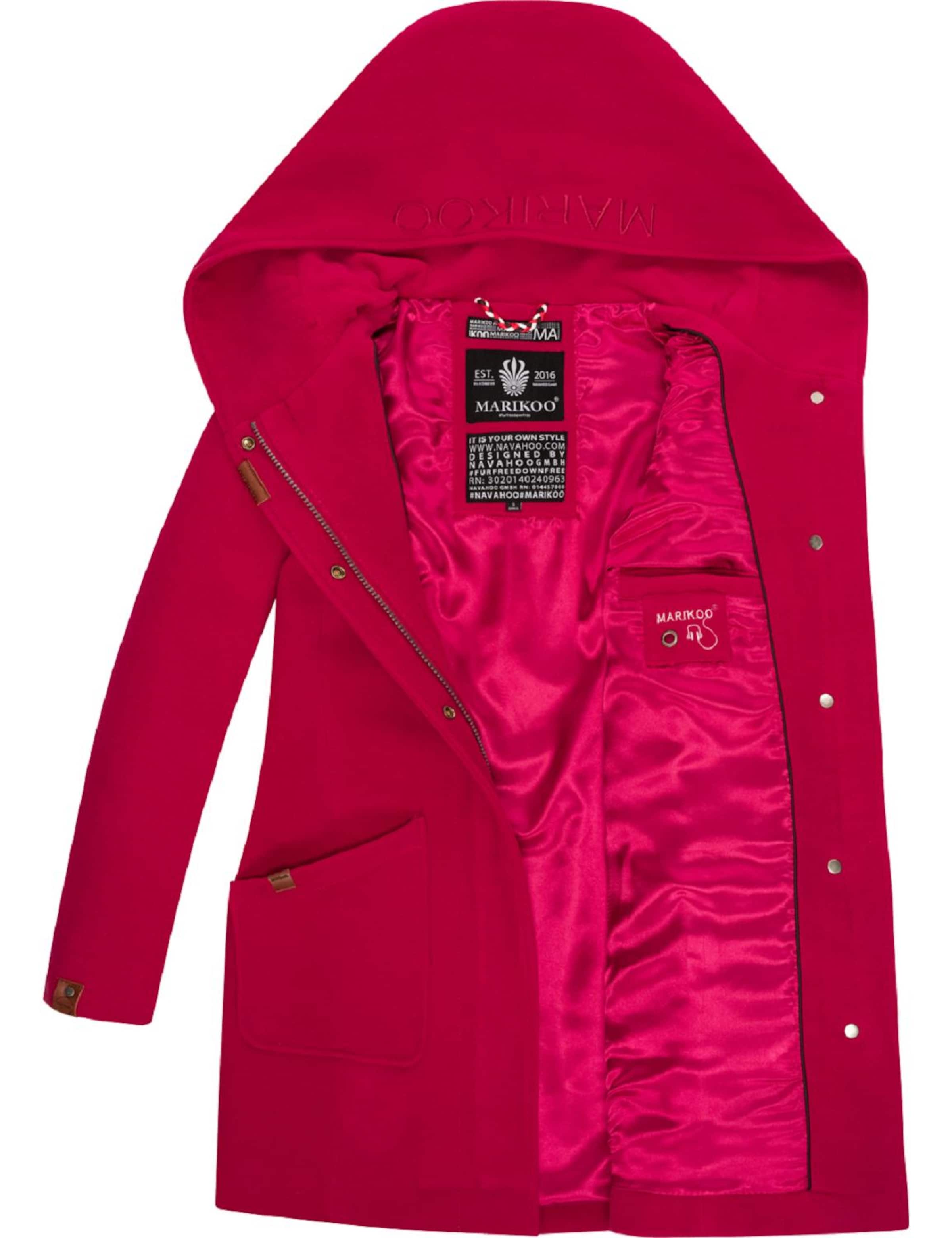 MARIKOO Between-seasons coat 'Maikoo' in Pink