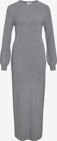 Robes en maille VILA en gris : devant
