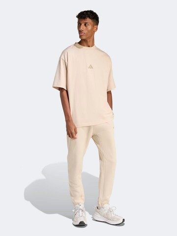 ADIDAS SPORTSWEAR Functioneel shirt in Beige: voorkant