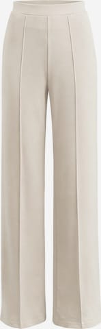 C&City Wide Leg Hose in Beige: Vorderseite