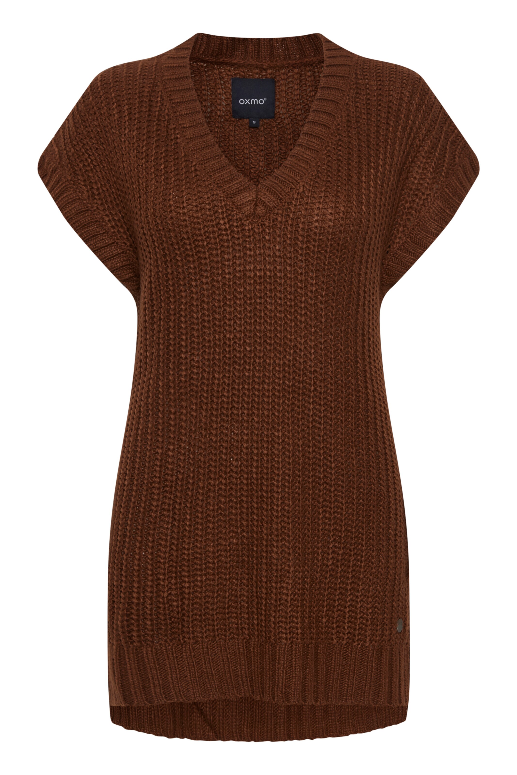 Oxmo Pullover 'Lene' in Braun: Vorderseite