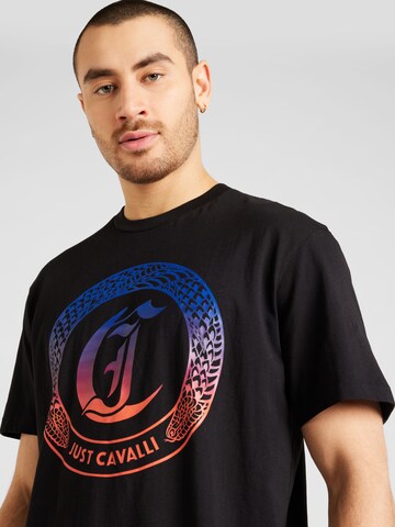 Just Cavalli T-shirt i svart