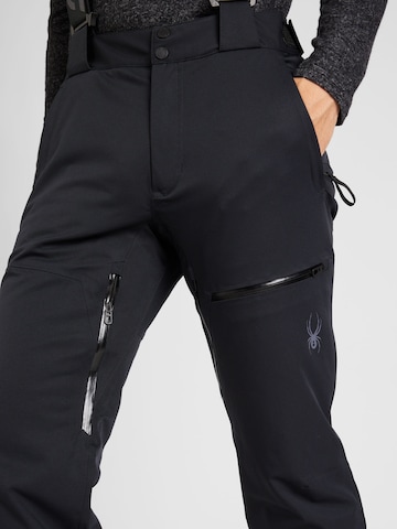 Spyder Regularen Športne hlače 'Dare' | črna barva