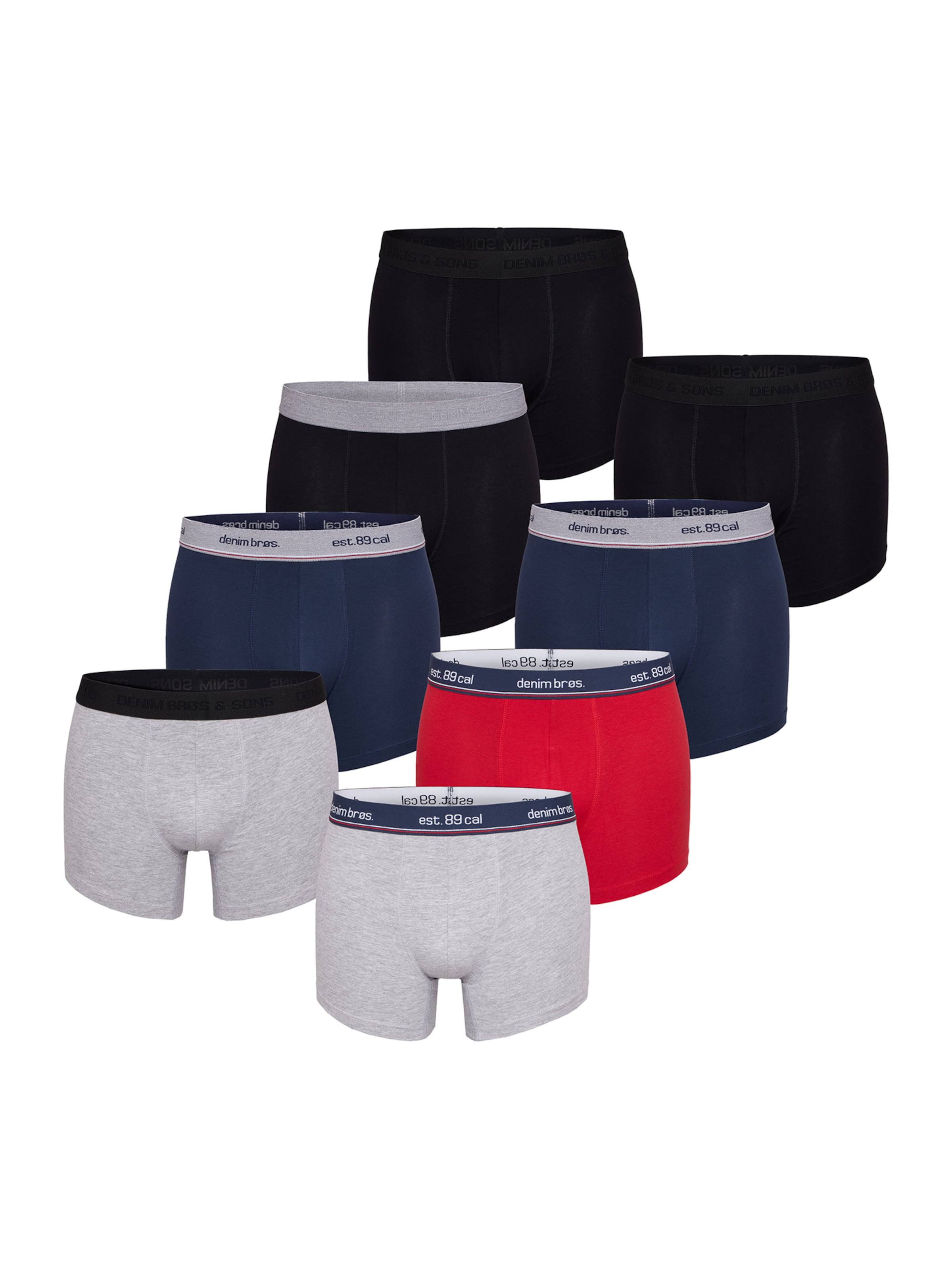 MG-1 - Calzoncillo boxer en azul: frente