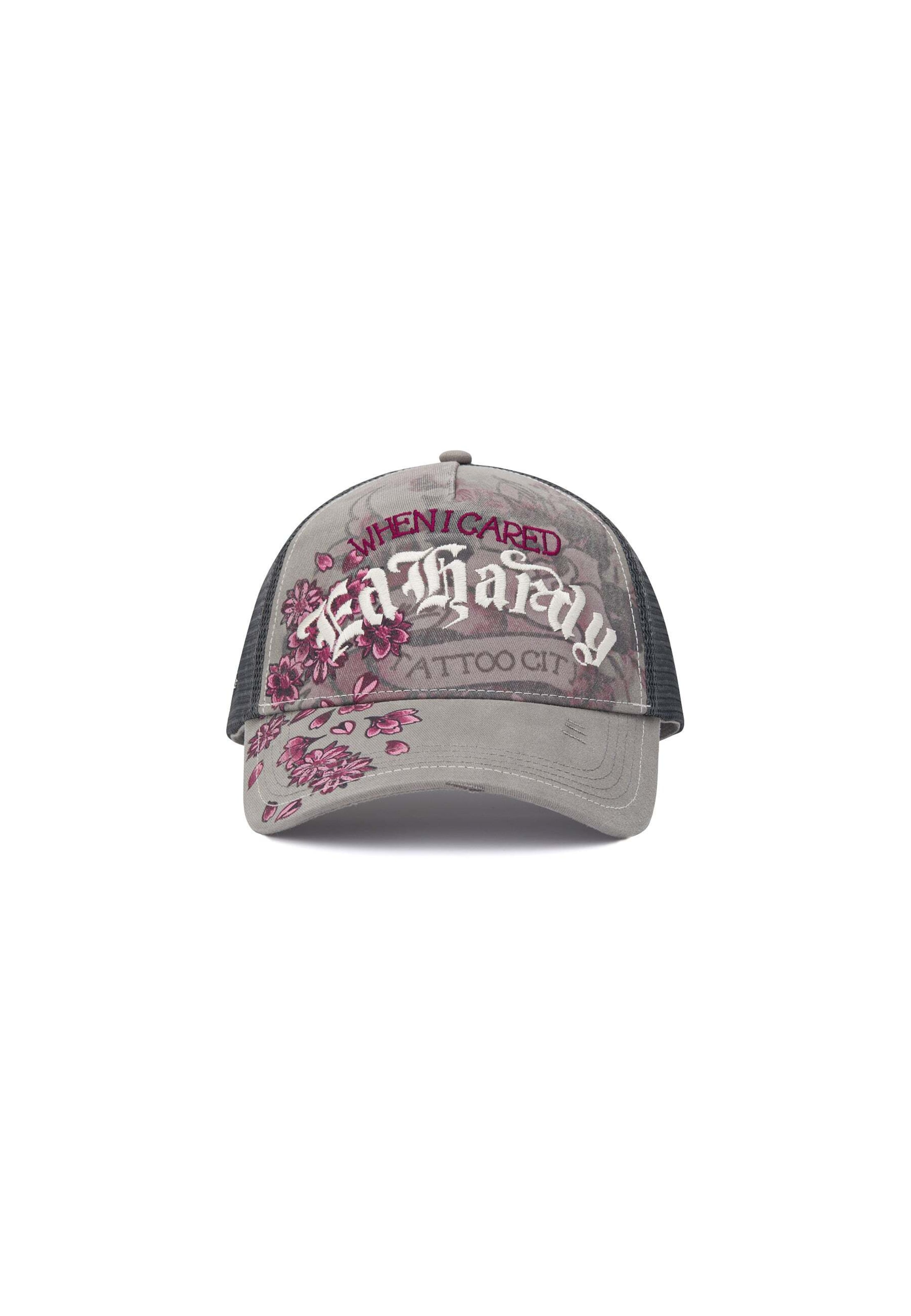 Ed Hardy Keps i grå