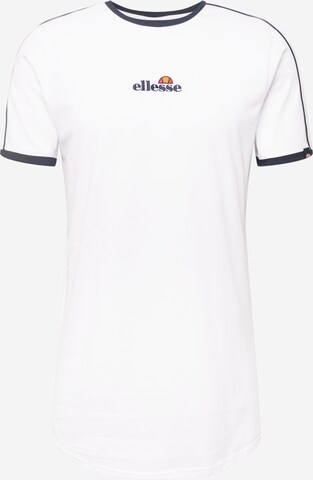ELLESSE Shirt 'Riesco' in Wit: voorkant