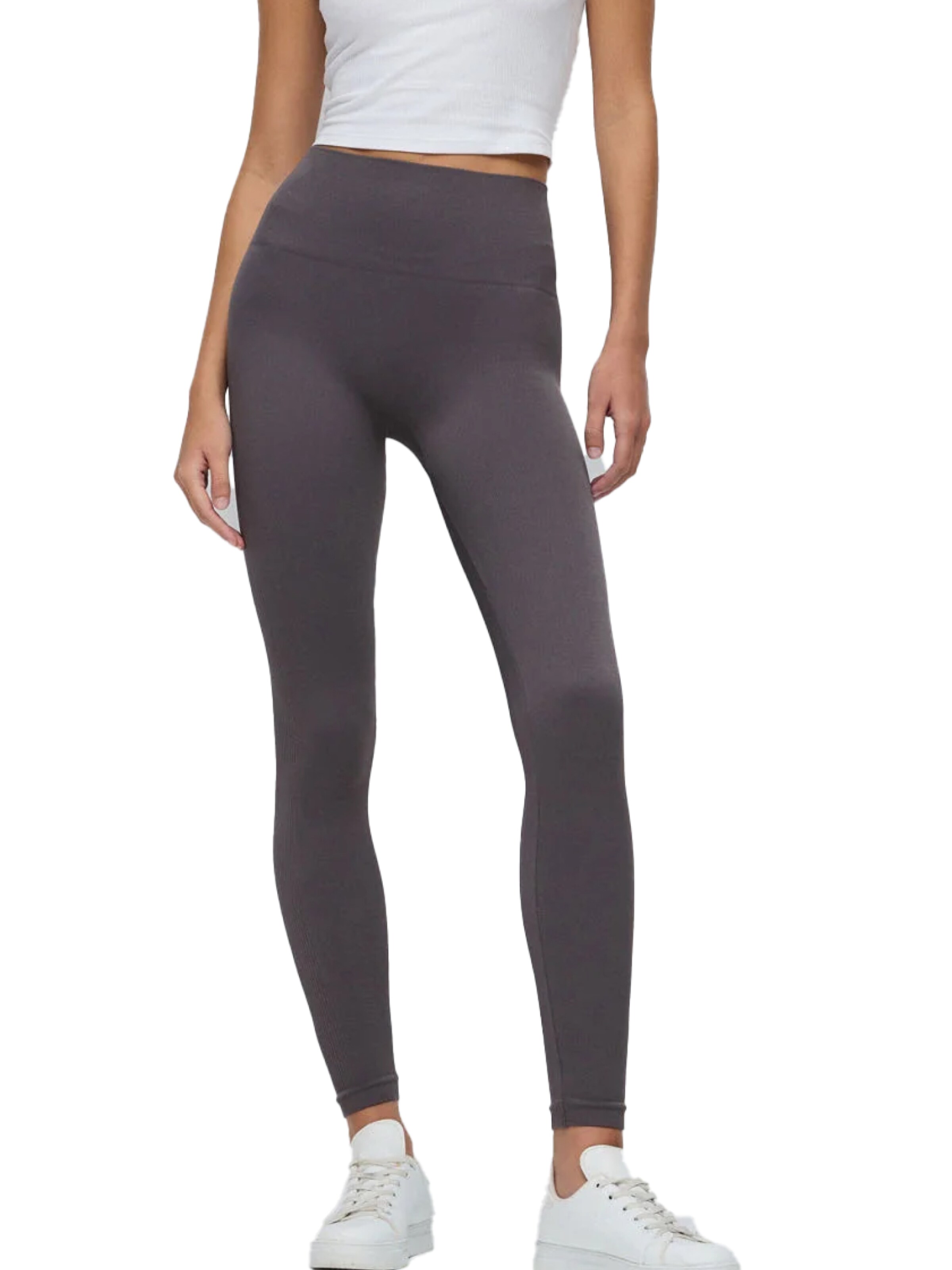 No Matter What Skinny Leggings in Grijs: voorkant