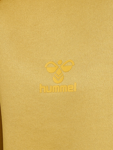 Hummel Athletic Zip-Up Hoodie in Yellow
