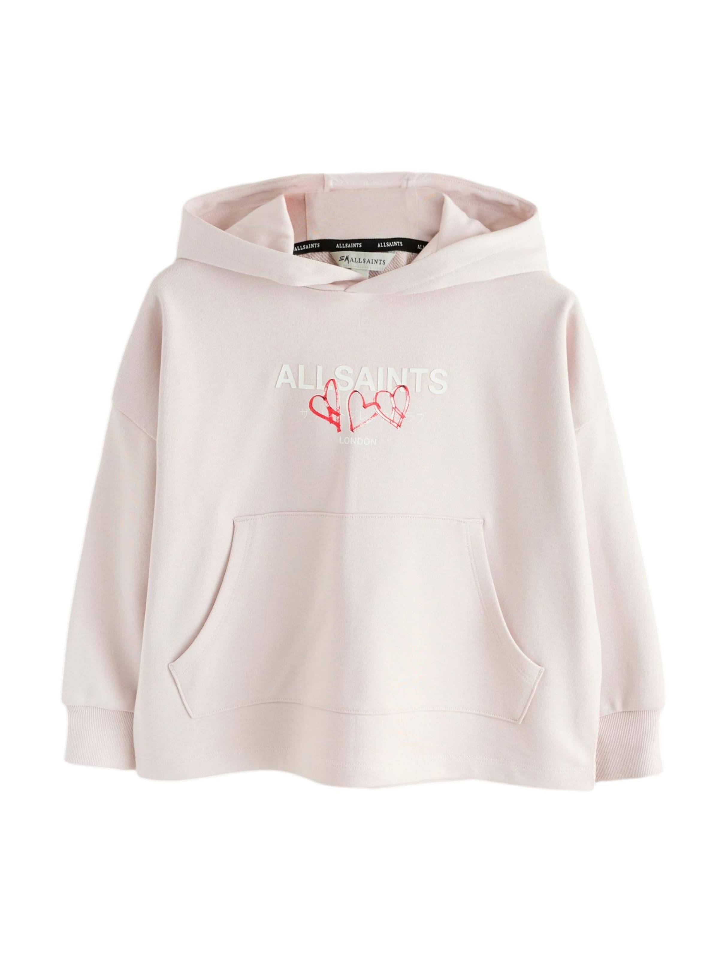 Sweat-shirt smALLSAINTS en rose : devant