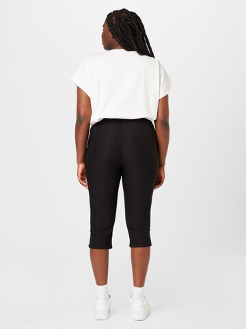 ONLY Carmakoma Skinny Trousers 'Lila' in Black