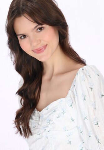 MYMO Blouse 'Young Fashion' in Wit