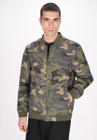 TUFFSKULL Jacke in Grün: Vorderseite
