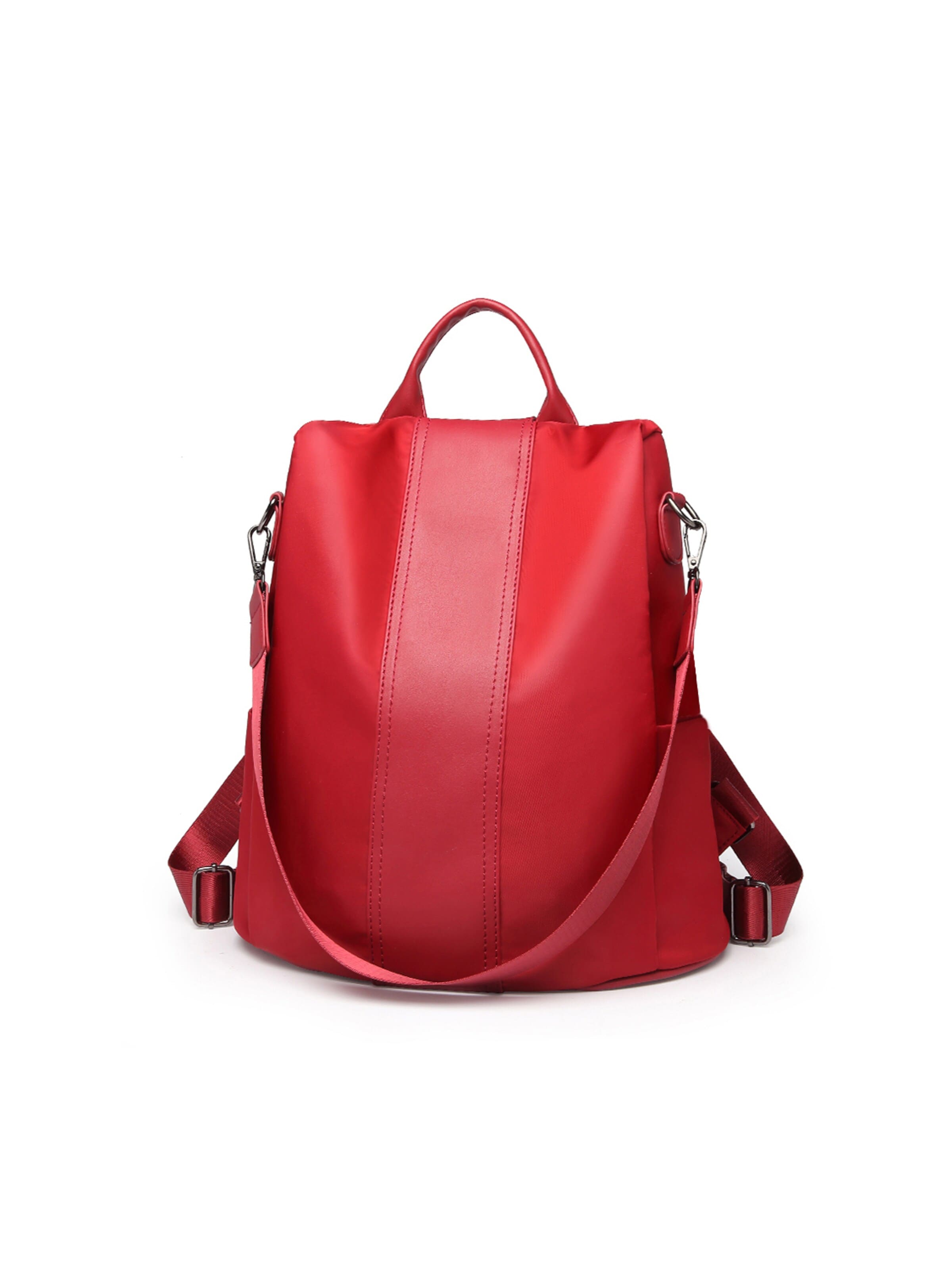 Miss Lulu Backpack in Red: front