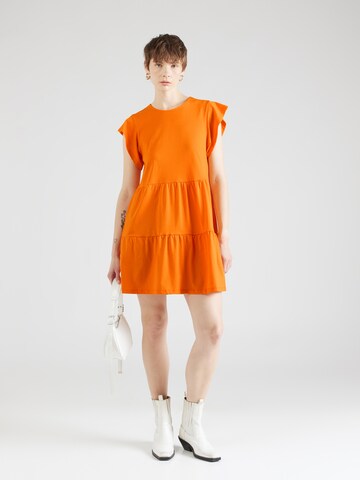 VILA Kleid 'SUMMER' in Orange: predná strana