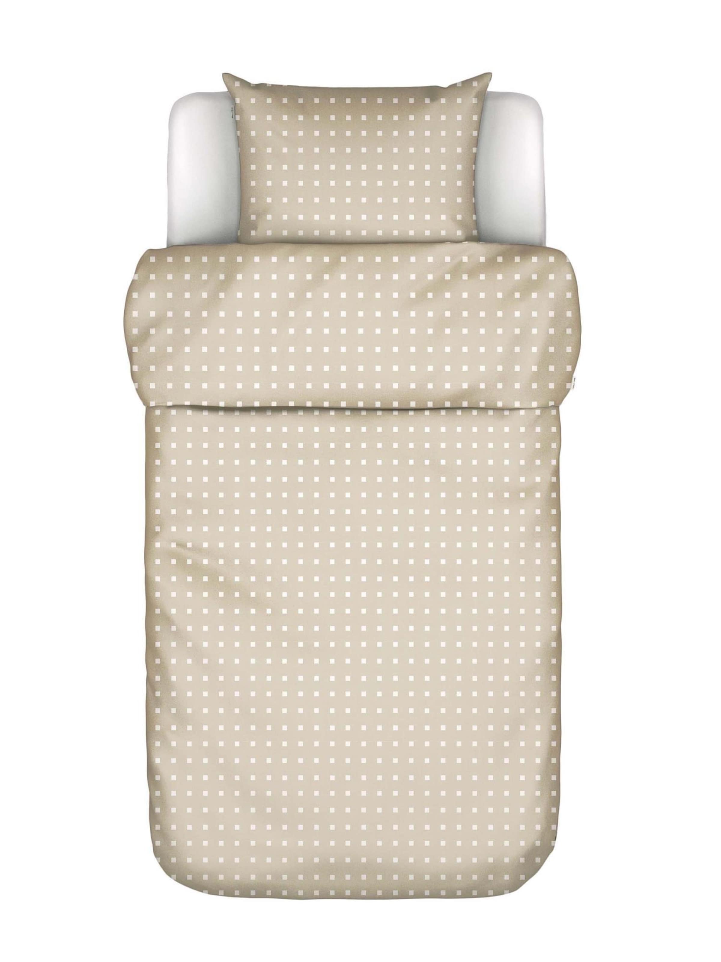 Marc O'Polo Bettbezug 'Iben' in Beige: Vorderseite