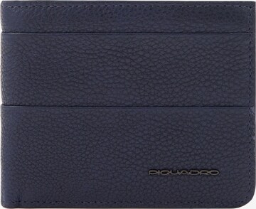 Piquadro Wallet in Blue: front