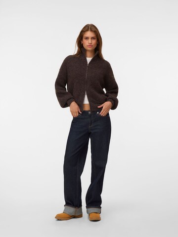 VERO MODA Knit cardigan 'VMHope' in Brown