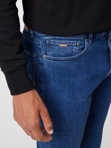 BOSS Regular Jeans 'Maine' in Blue