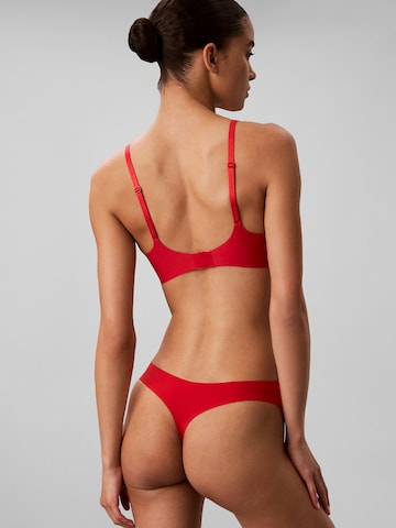 Triangle Soutien-gorge Calvin Klein Underwear en rouge