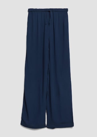 s.Oliver Wide Leg Hose in Blau