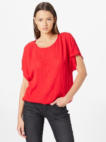 Kaffe - Blusa 'Amber Stanley' en rojo: frente