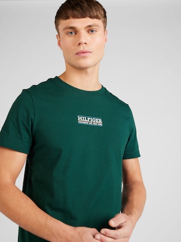 TOMMY HILFIGER - Camiseta en verde