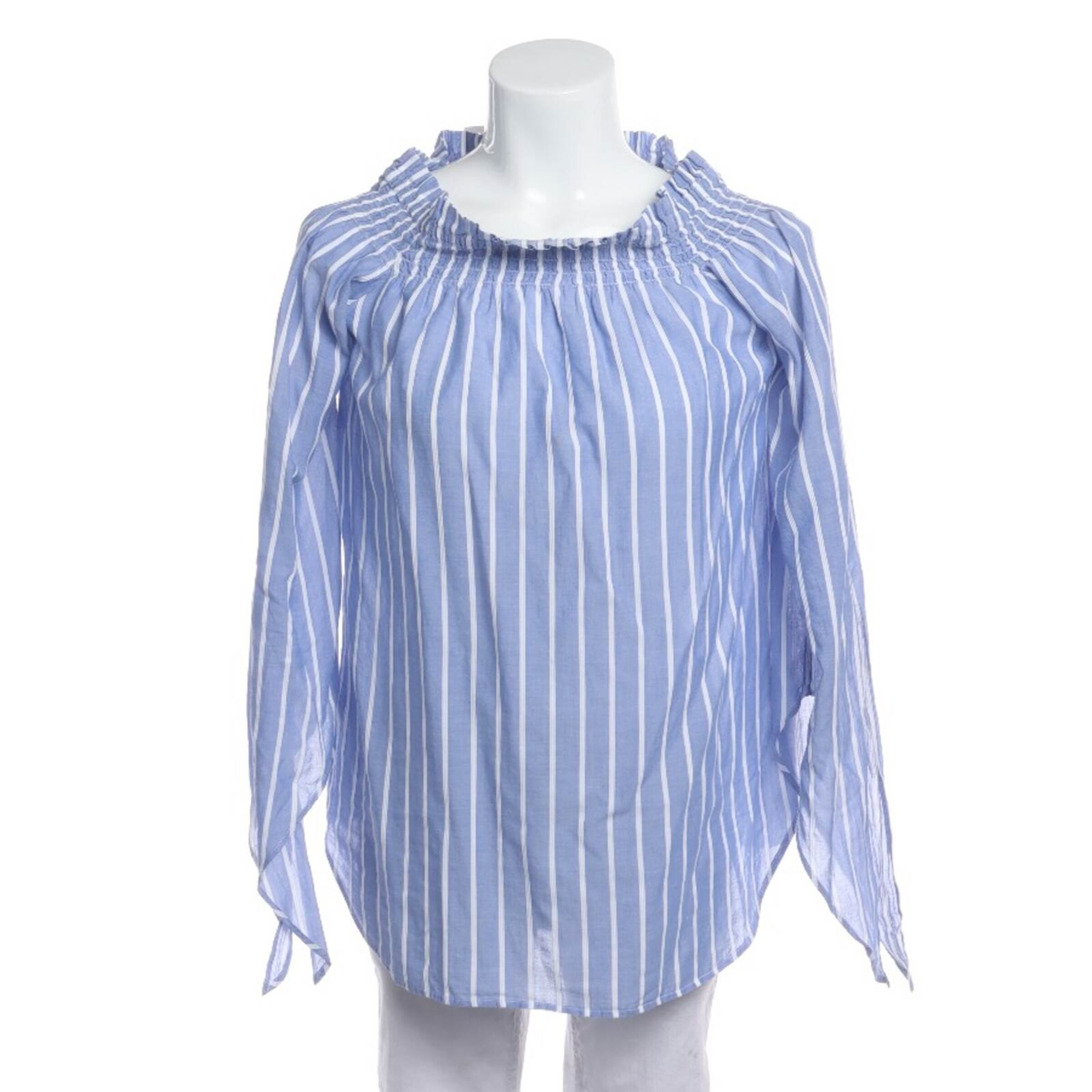 Van Laack Blouse & Tunic in XS in Blue: front
