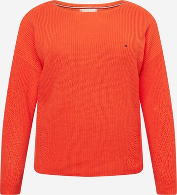 Tommy Hilfiger Curve Sweater 'HAYANA' in Red: front