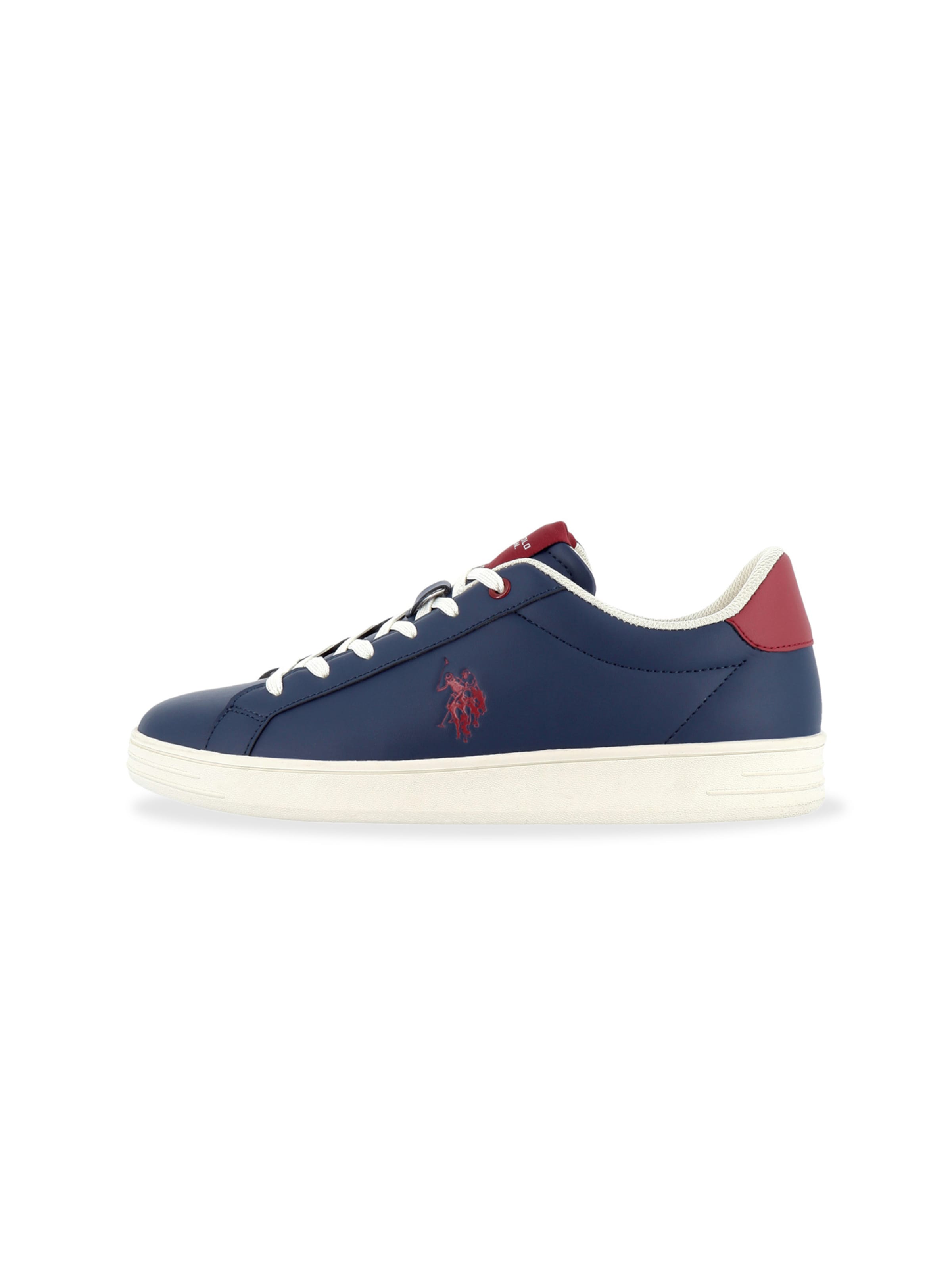 Baskets basses 'Alpha' US POLO ASSN. en bleu : devant