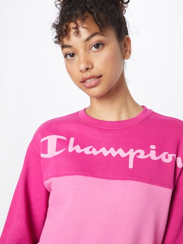 Sweat-shirt Champion Authentic Athletic Apparel en rose